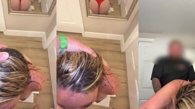 Cheating Hotwife takes strangers cum in hotel - Real Cheating - Playwithkae