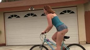 from riding a bike to riding a dick