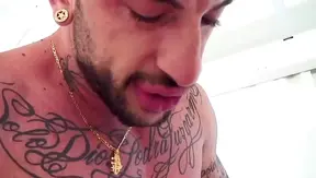 Tattooed Passion: Sergio Moreno Fernand Share Steaming Blowjob Fun – HotGayAction