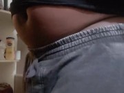 Bloating In An Old Shirt