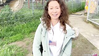 GERMAN SCOUT - ANAL DEFLORATION SEX FOR CURLY HAIR EIGHTEEN JULIA BACH AT PICKUP CASTING