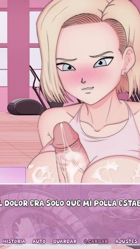 Must-see moment from &quot;Interdimensional Desire - Fucking the Tits of Android 18 in front of her Husband&quot;