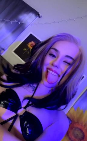 You Wake up and See This S3x D3m0n Waiting to Help You with Your Morning Wood, What Are You Doing??