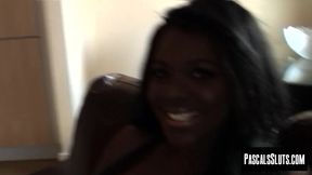 BBW Ebony Eden offers her body for master Pascal White to dominate