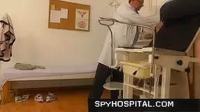 set-up in gyno exam room