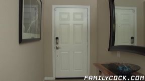 New mailman sealed his huge and lean package inside Michael Bostons ass