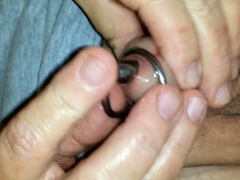 Anal Prostate Milking with cumshot after the milking