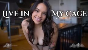 Live in my cage w Mistress Gia Aquila