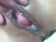 Live delivery With being unbearable during spout play, masturbation,Clit 元モデル