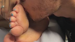 I Got On My Knees For Her Soft Latina Soles And All She Did Was Smirk