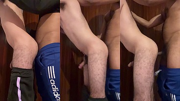 parcero colombiano me rompe el culito con su verga dura