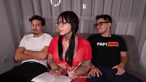 Venezolanas de Tetas y Culo perfecto se calientan con sus amigos espa&ntilde_oles con 2 Pollas Grandes