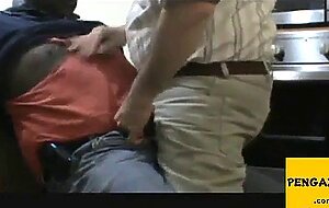 Black men fucking old white
