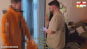 Straight Delivery Twink Tries Anal For The First Time During An Unexpected Threesome WIth My Straight Friend Chris