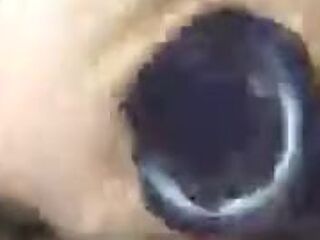 Slutwife gets her pussy stretched