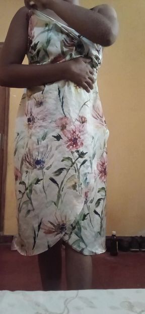 Sexy bole dress remove