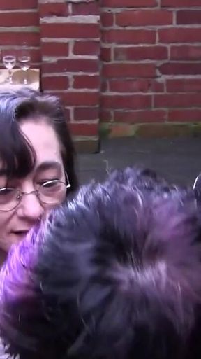 Hardcore amateur orgy action with mature chicks