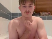 Taking a piss bath