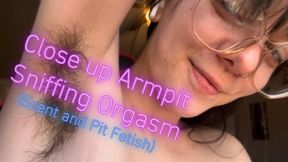 Close Up Armpit Sniffing Orgasm