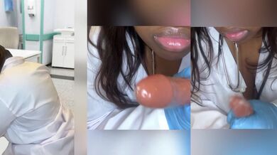 Doctor Teaches Proper Condom Use with ASMR how joi plays the cute nurse