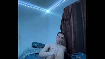 Gay white boy 25 jacking off