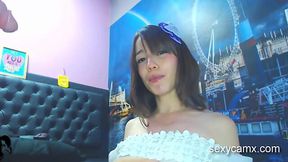 Cute petite teen gets her asshole destroyed with big cock live at sexycamx