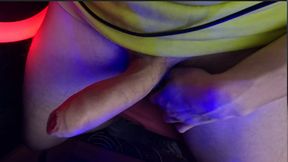 Stepfather talks very dirty to his stepdaughter while he's putting her on his big dick