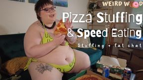 Pizza Stuffing & Speed Eating Practice