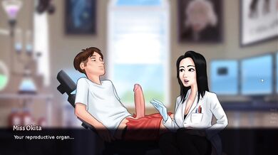 She Jerks Me Off in Summertime Saga Science Teacher Scene Part 2