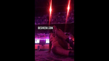 Strip Club Footage of big booty stripper