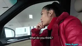 Amateur Asian babe with big tits loves taking a pounding in public