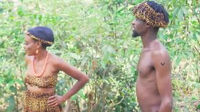 Adam and Eve - their first sex in the garden of Eden