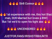 Str8 BLACK Connor 1st time