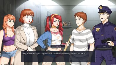 Milfs Plaza Visual Novel Playthrough With Big Tits And Gushing Cumshots