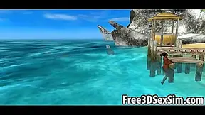 Ebony Goddess Reveals Her Curves in Wild Rain-Filled Forest Encounter