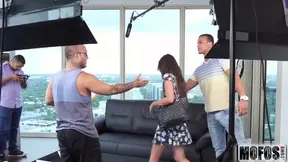 Mofos Brunette Scouts a Stranger video starring Gia Paige - Mo