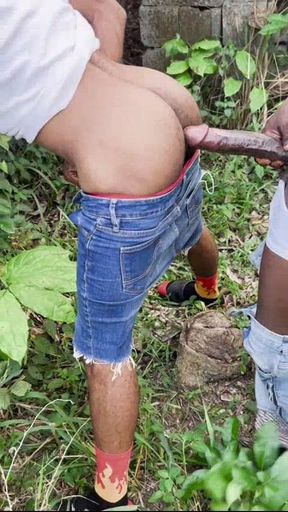 Happiness Is Shared, Watch How a 38yrs Guy Received 15inches Cock on His First Attempt