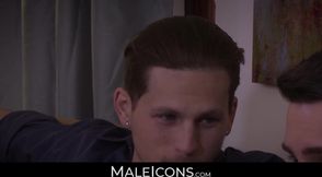 MaleIcons.com - Good looking studs' passionate lovemaking session