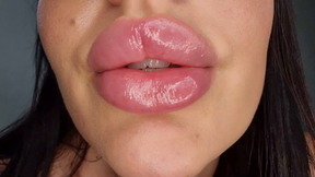 Lip Worship ASMR + Cum