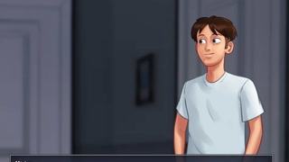 Hot jenny's scenes in Sommertime saga Gameplay