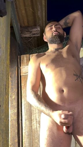 Emptying My Alpha Balls at the Shed