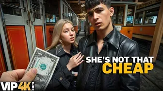 Cheating makes me wild as a hot blonde gets picked up and fucked hard