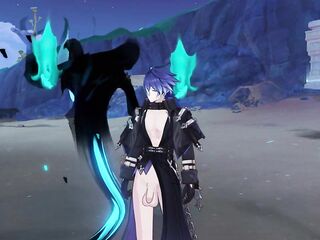 Half Exposed Flins Mod - Genshin Impact
