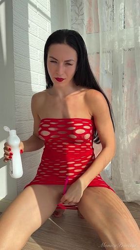 Modeling, Try on Outfits, Fake Cum Play, Masturbation, Orgasm