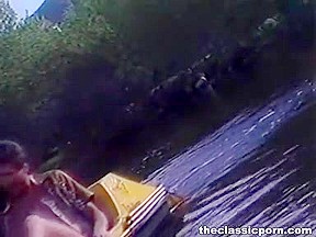 Fuck session in the lake house