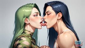 Amazing Femboy Porn Featuring a Transvestite in Bondage, a Dark Haired Domme, and Moist Rump Play on a Pillowtop Bed!