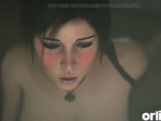Lara Croft 3D: Big Booty Clapping Fuck in High Heels - Tomb Raider Animation