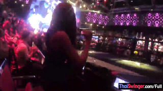 THAI SWINGER - Muay Thai struggle night and mischievous fuck-a-thon after for this monstrous butt Thai gf