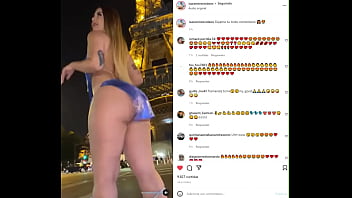 INSTA -  MEXENDO O RABETAO NA TORRE EIFEL ISABELA RAMIREZ SEGUE PARA MAIS VIDEOS................................