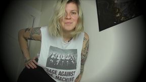 Submissive girlfriend's face-fart domination POV